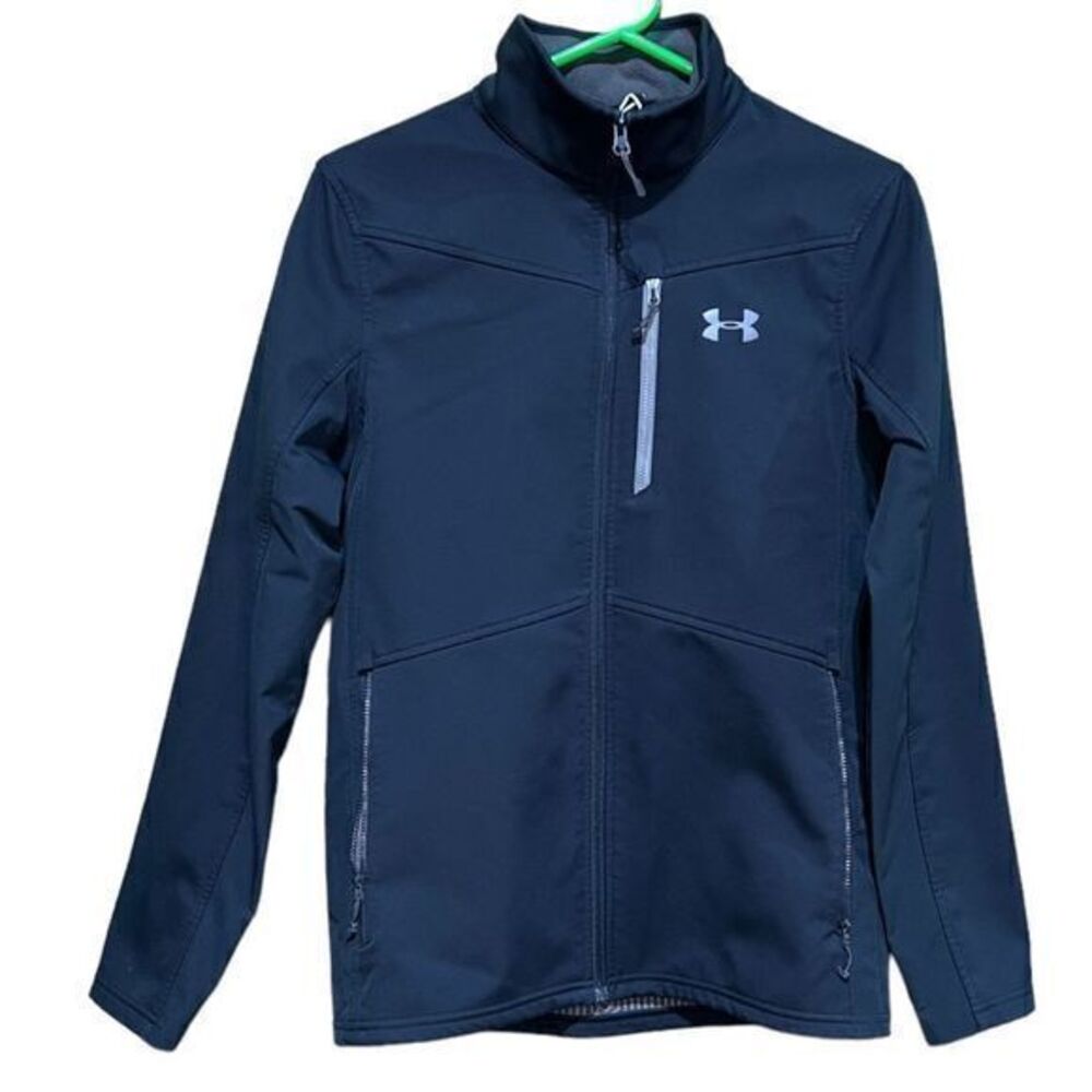 Under Armour Men's Cold Gear Infrared Shield Fitted Jacket Black Size Small